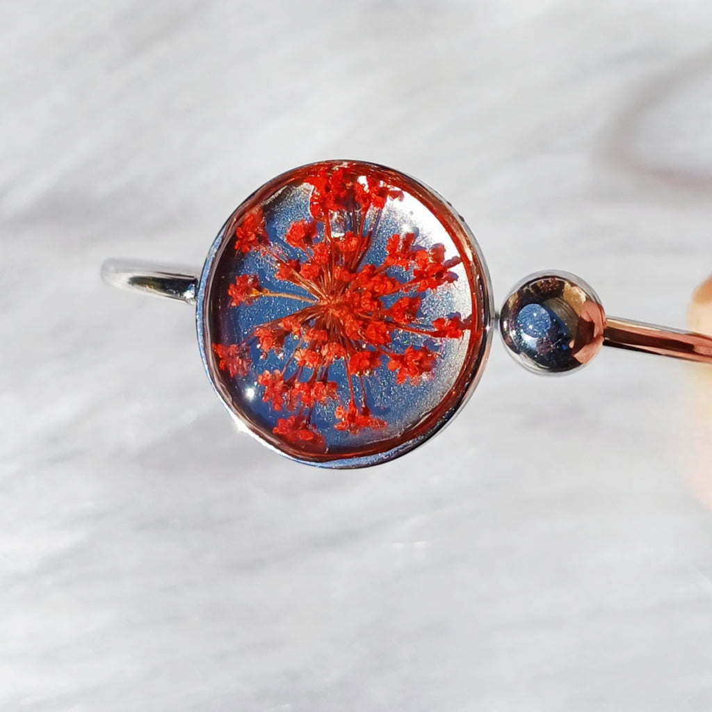 Bracelet Fleur séchée