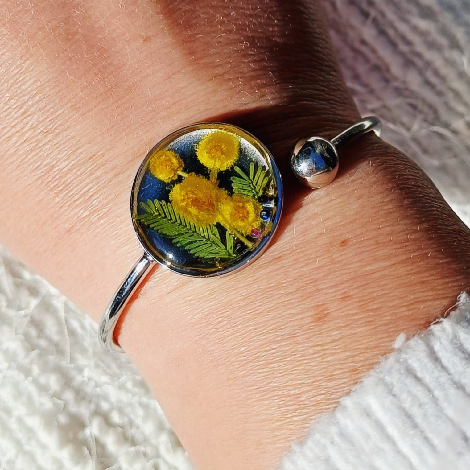 Bracelet Soleil de Mimosa – Côte d'Azur