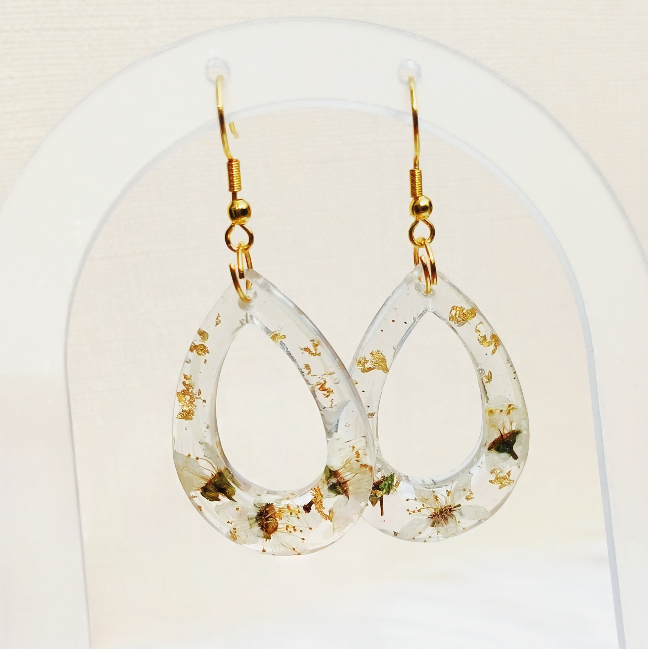 Boucles d’Oreilles Fleurs de Cerisier – Délicatesse