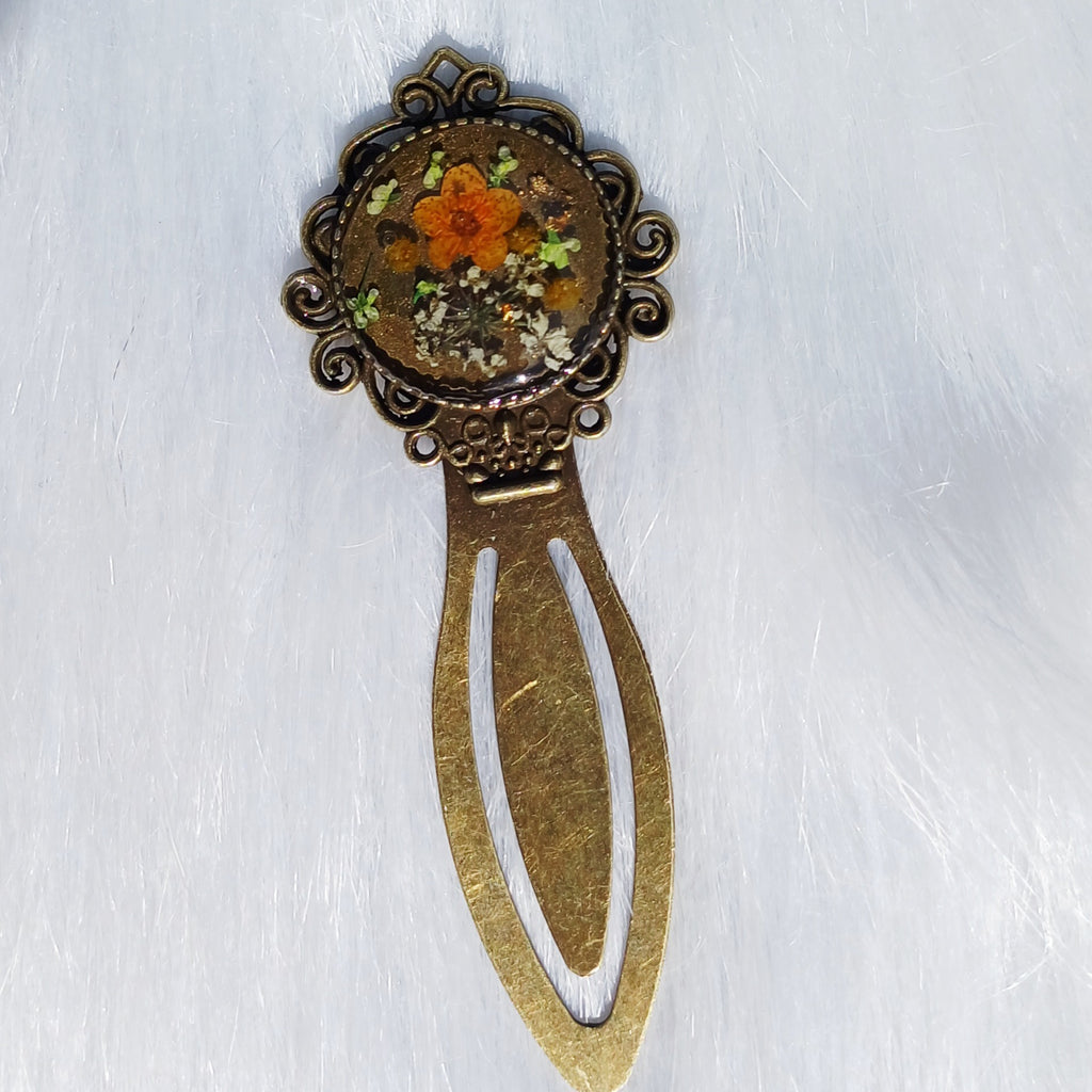 Flowery Instant Bookmark