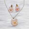 Parure Fleurs Séchées – Rose Douceur