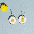 Boucles d'oreilles Marguerite – Amour Sincère et Lumière
