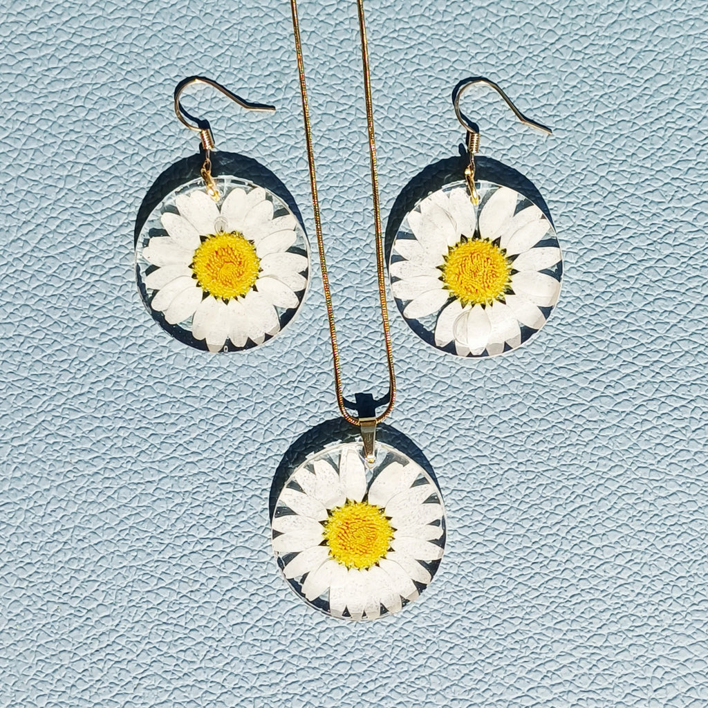 Parure Marguerites - Lumière et Tendresse