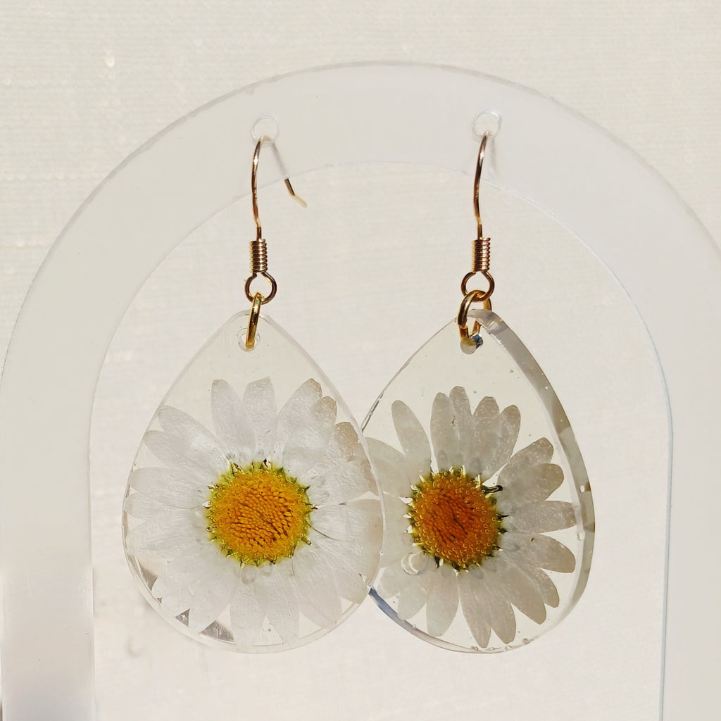 Boucles d'oreilles Marguerites – Douceur et Innocence