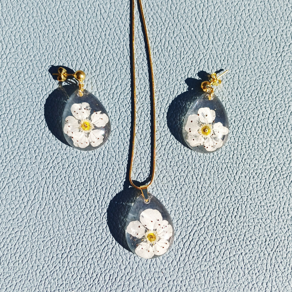 Parure Fleurs de Cerisier - Instants Précieux
