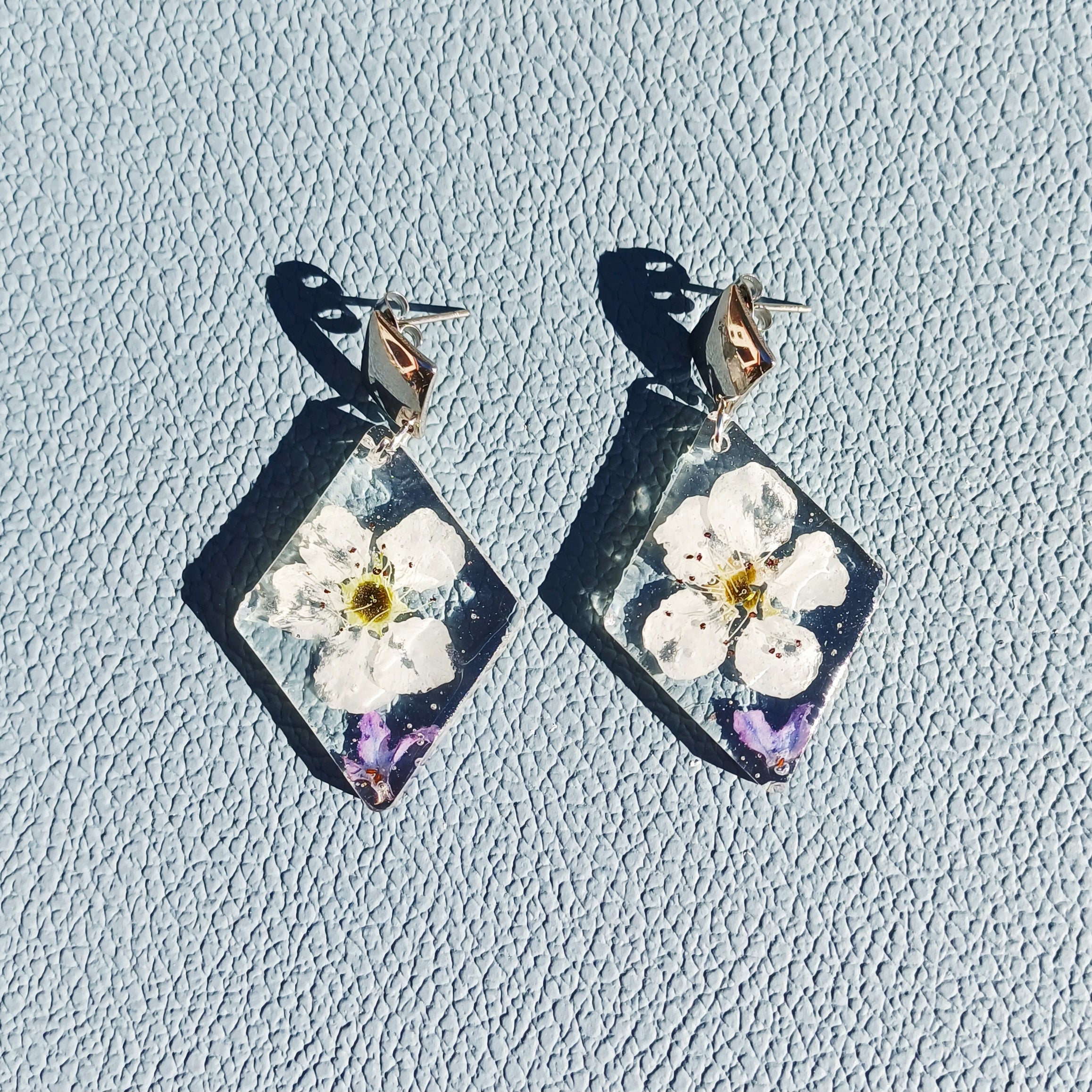 Boucles d'oreilles Fleurs de Cerisier - Harmonie et Douceur