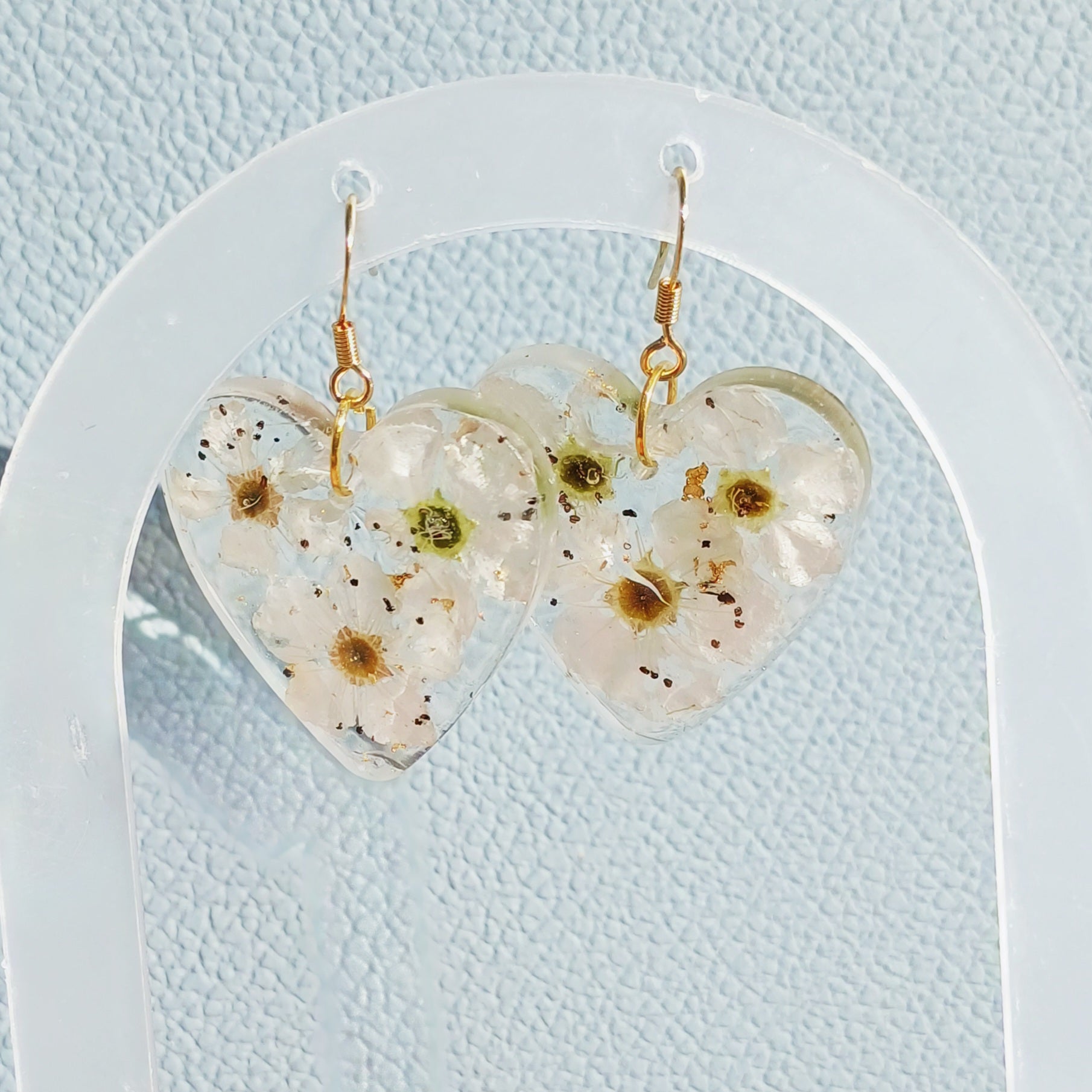 Boucles d'oreilles Fleurs de Cerisier - Elégance et Nature