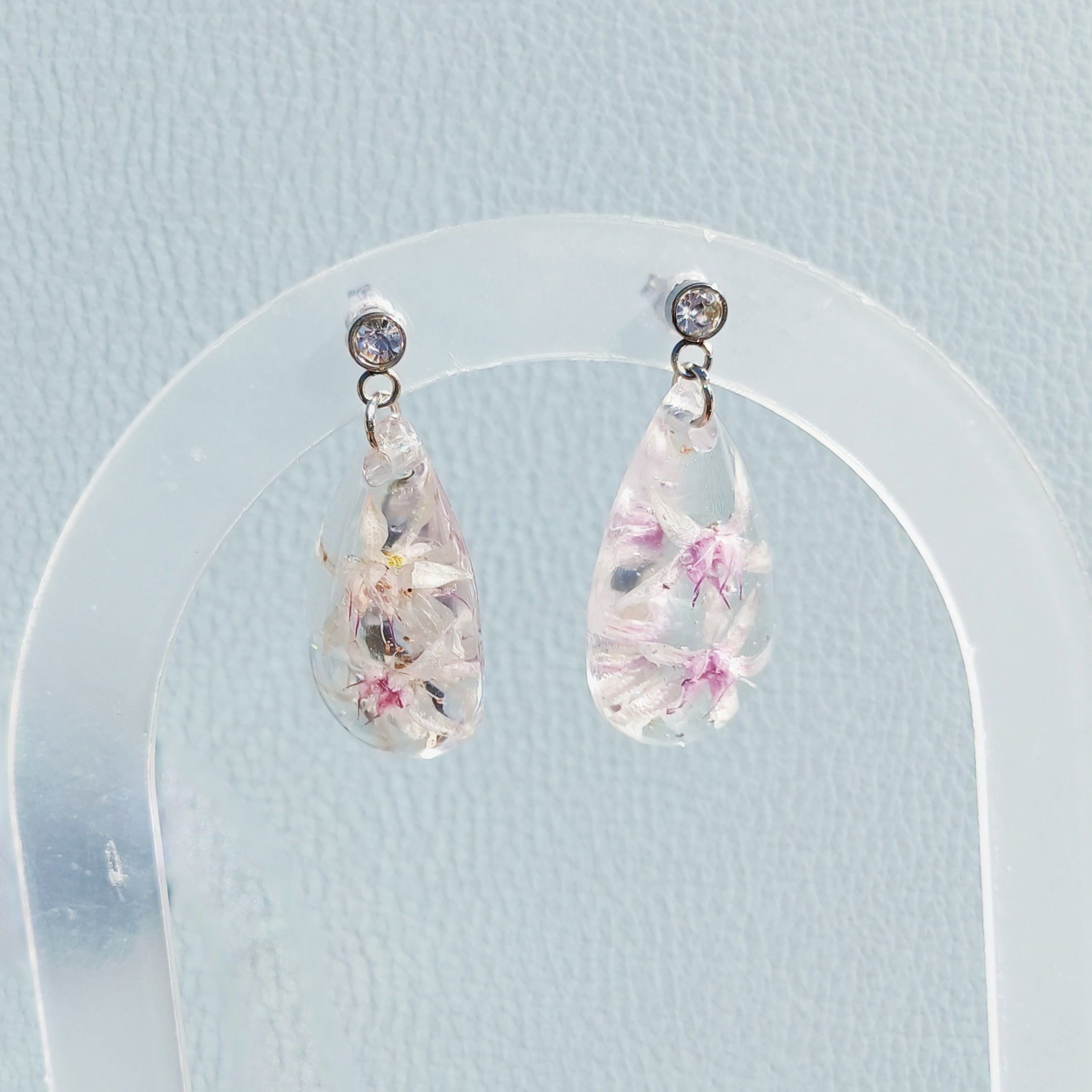 Parure Fleurs de Jade – Chance et Harmonie