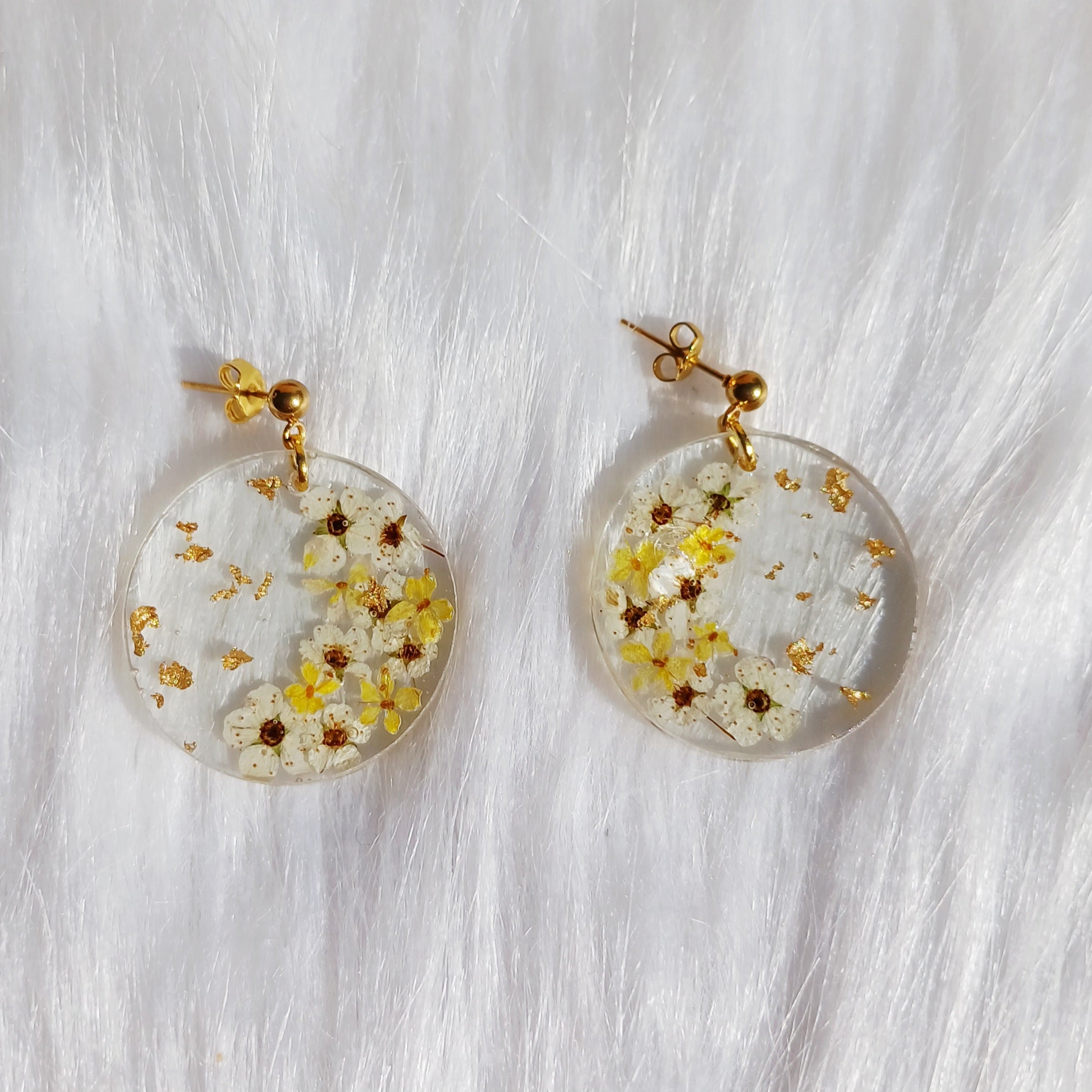 Boucles d'oreilles - Souffle de Spirée
