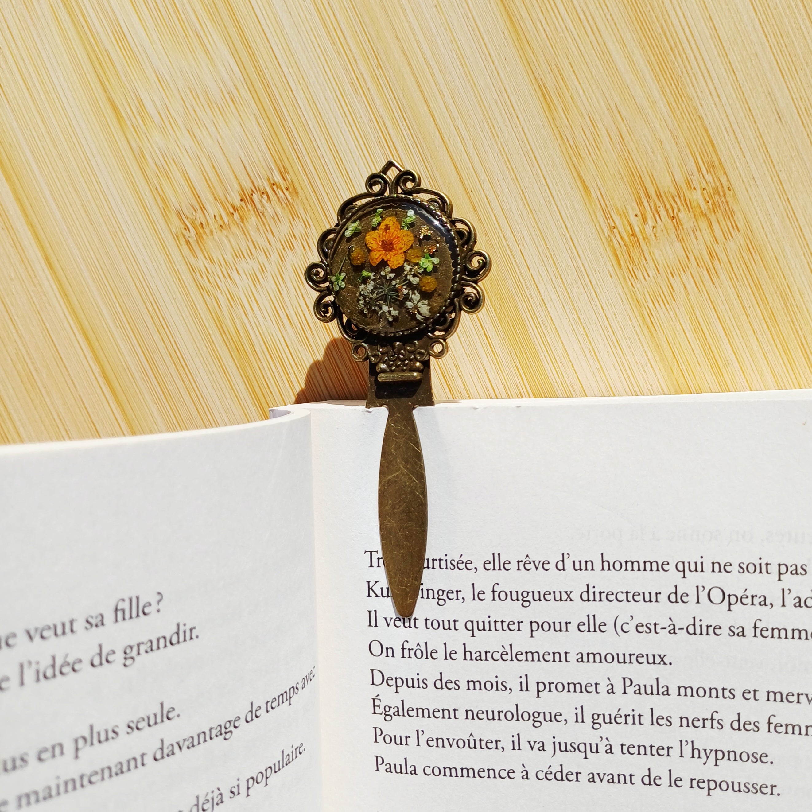 Marque-page Instant Fleuri