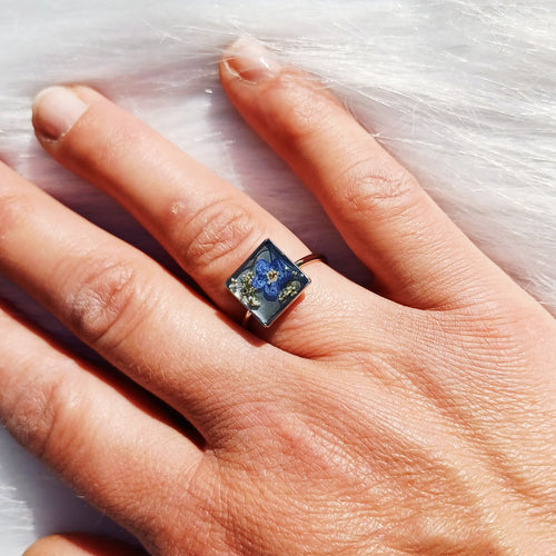 Bague Instant Fleuri – Ajustable