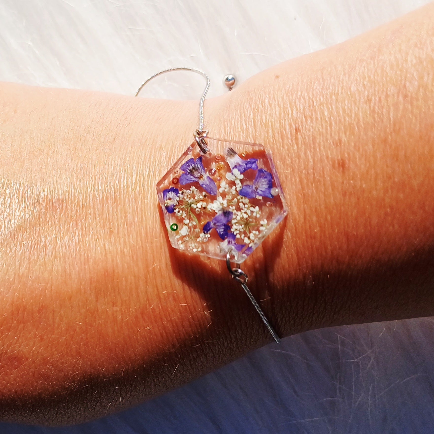 Bracelet Instant Fleuri – Ajustable