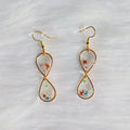 Boucles d’Oreilles Délicates Mini Fleurs Séchées
