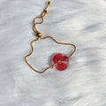 Bracelet Ajustable Coquelicot – Amour Sincère
