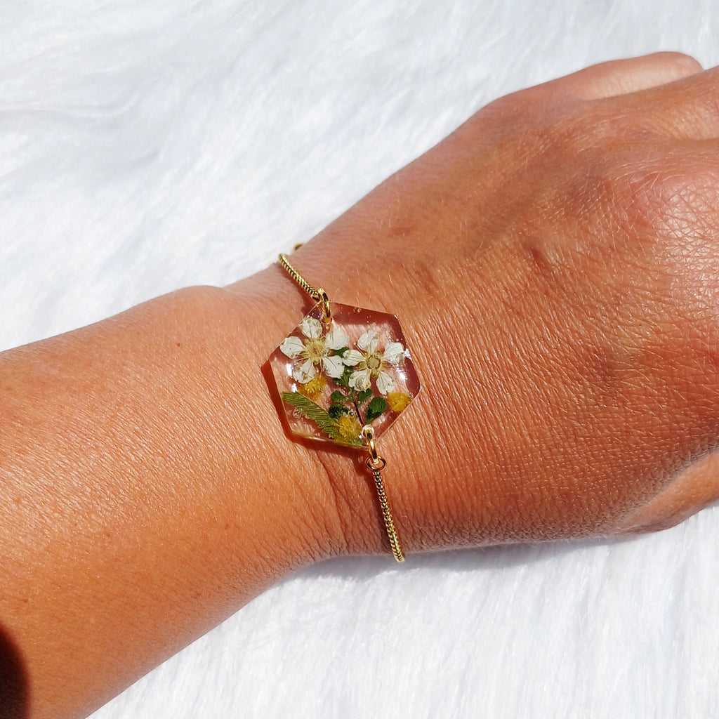 Bracelet ajustable – Douceur Florale