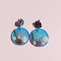 Boucles d’Oreilles Galets et Coquillages – Côte d’Azur