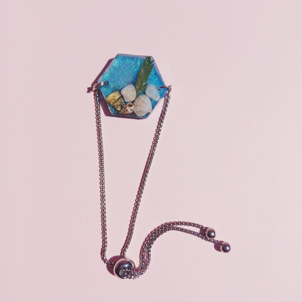 Bracelet Marin Coquillages et Galets – Côte d'Azur