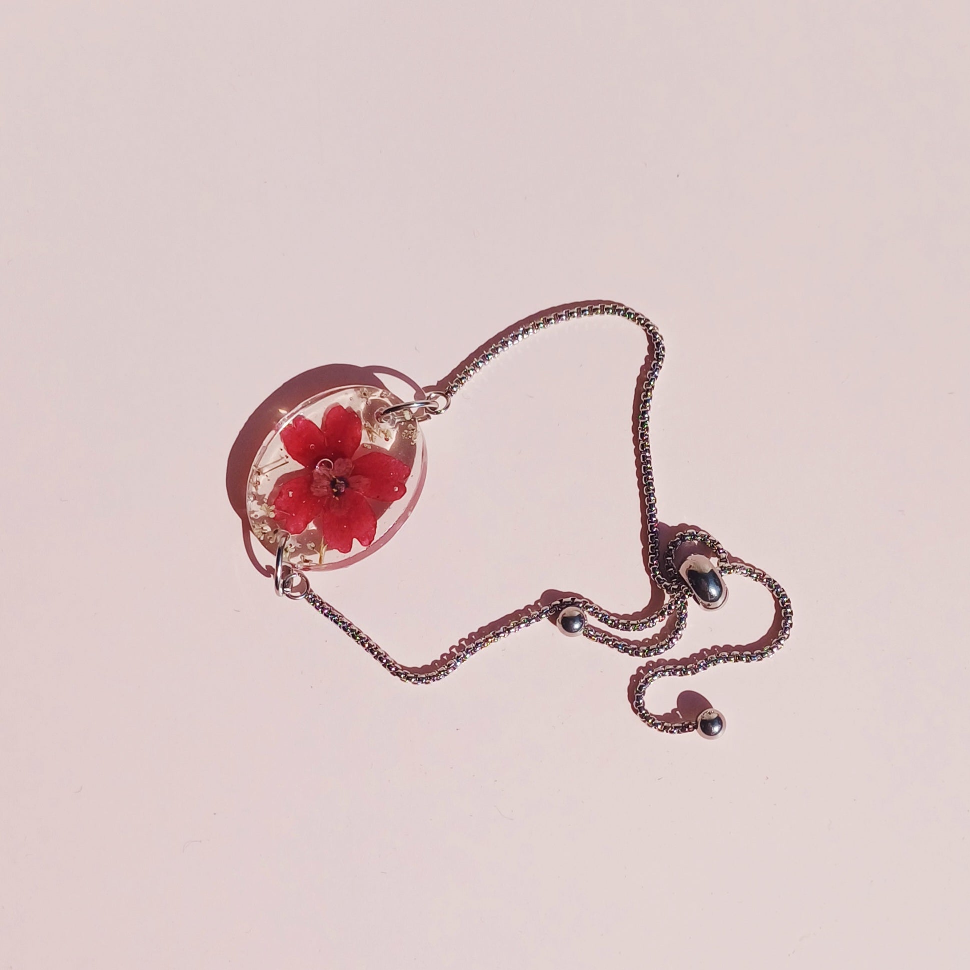Bracelet Ajustable Fleur de Verveine
