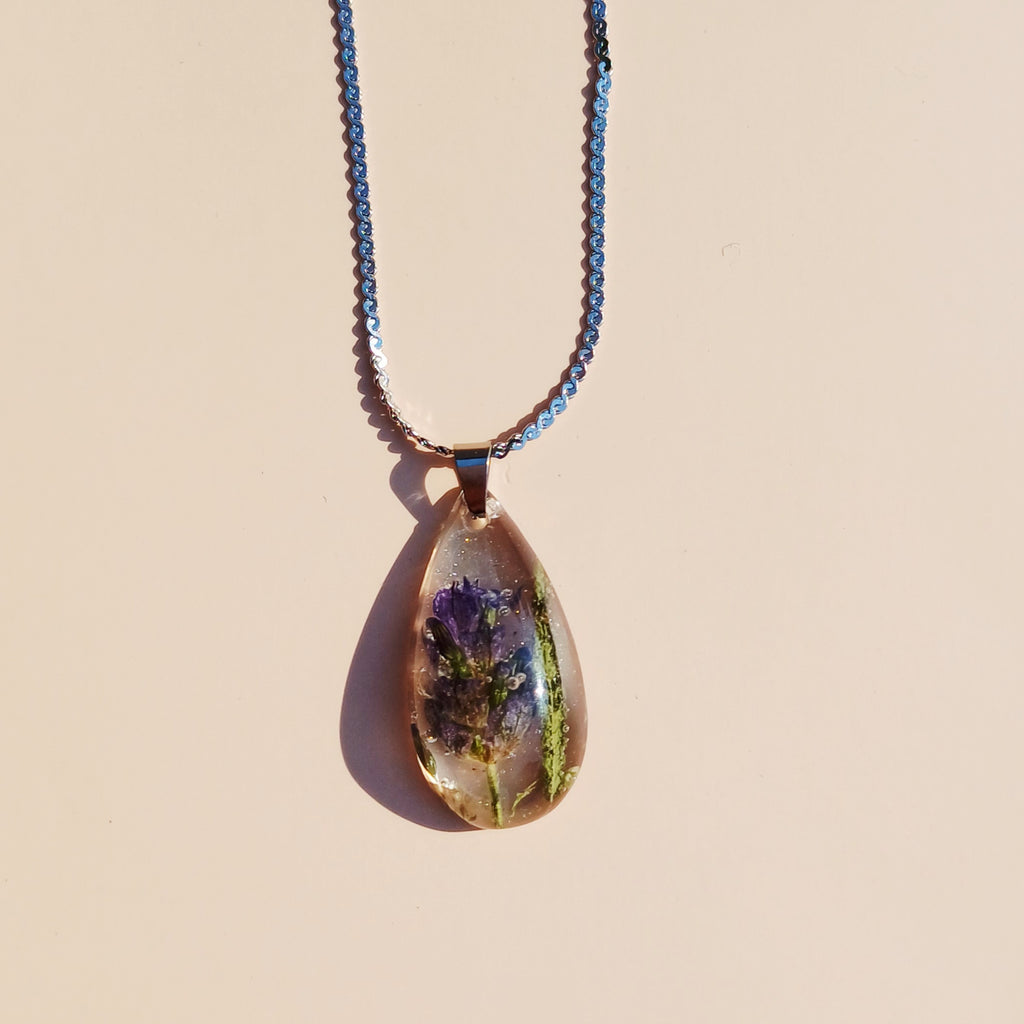 Collier Fleur de Lavande – Sérénité