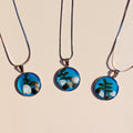Collier coquillages et galets de la Côte d'Azur