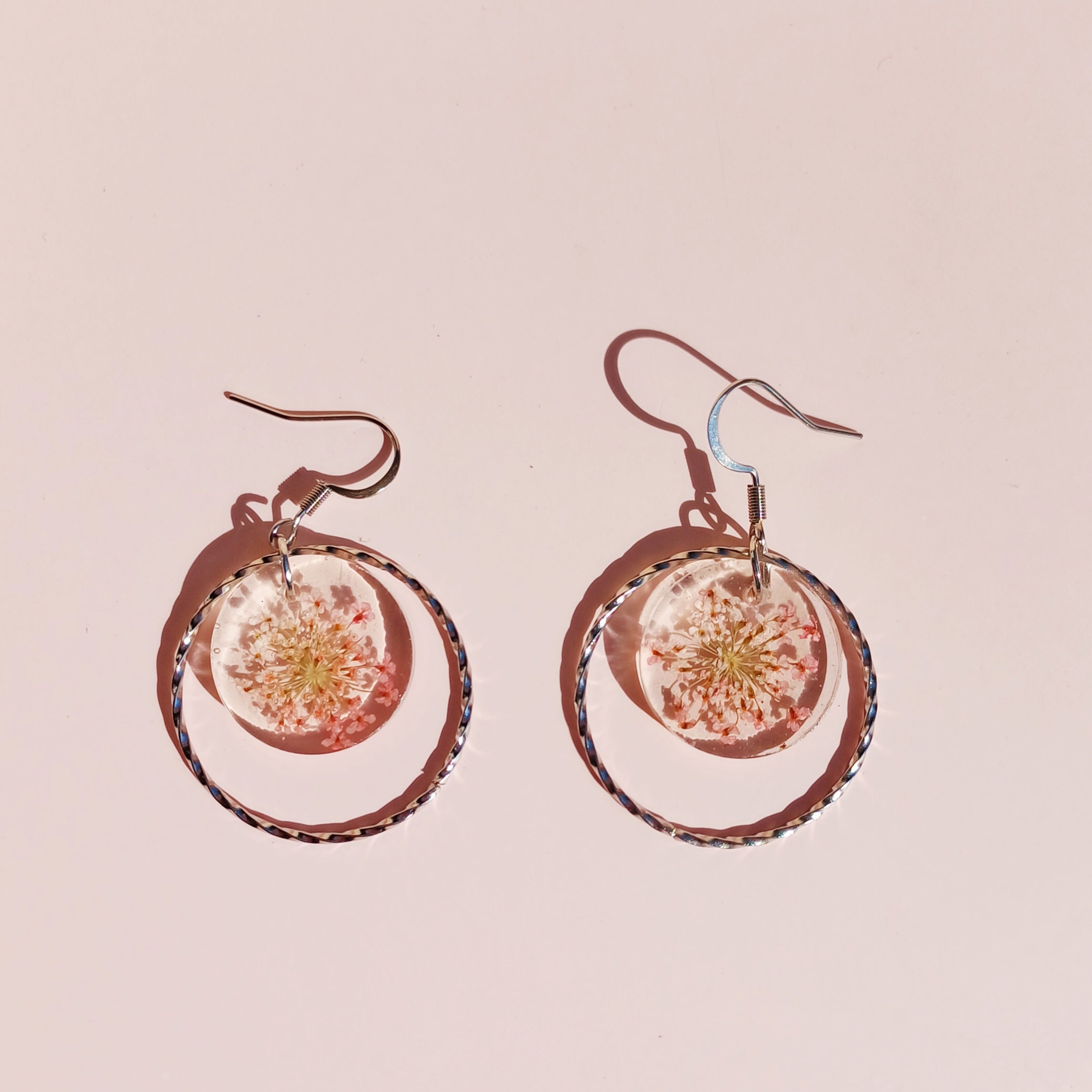Boucles d'oreilles Fleurs Séchées – Douceur Naturelle