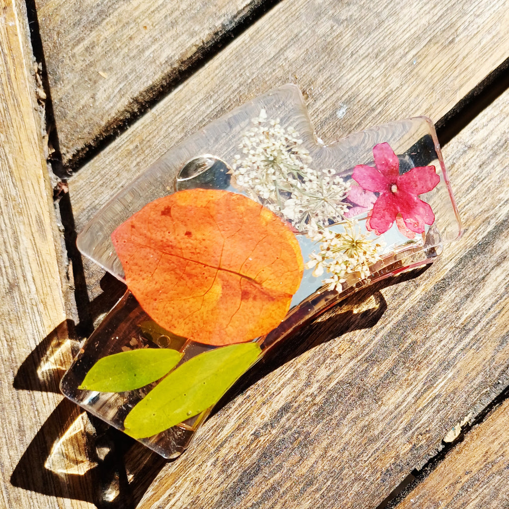 Pince Cheveux Fleurs de Bougainvillier – Emblême du Sud