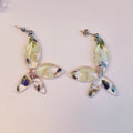 Boucles d'oreilles fleur Hortensia — Légéreté et Gratitude