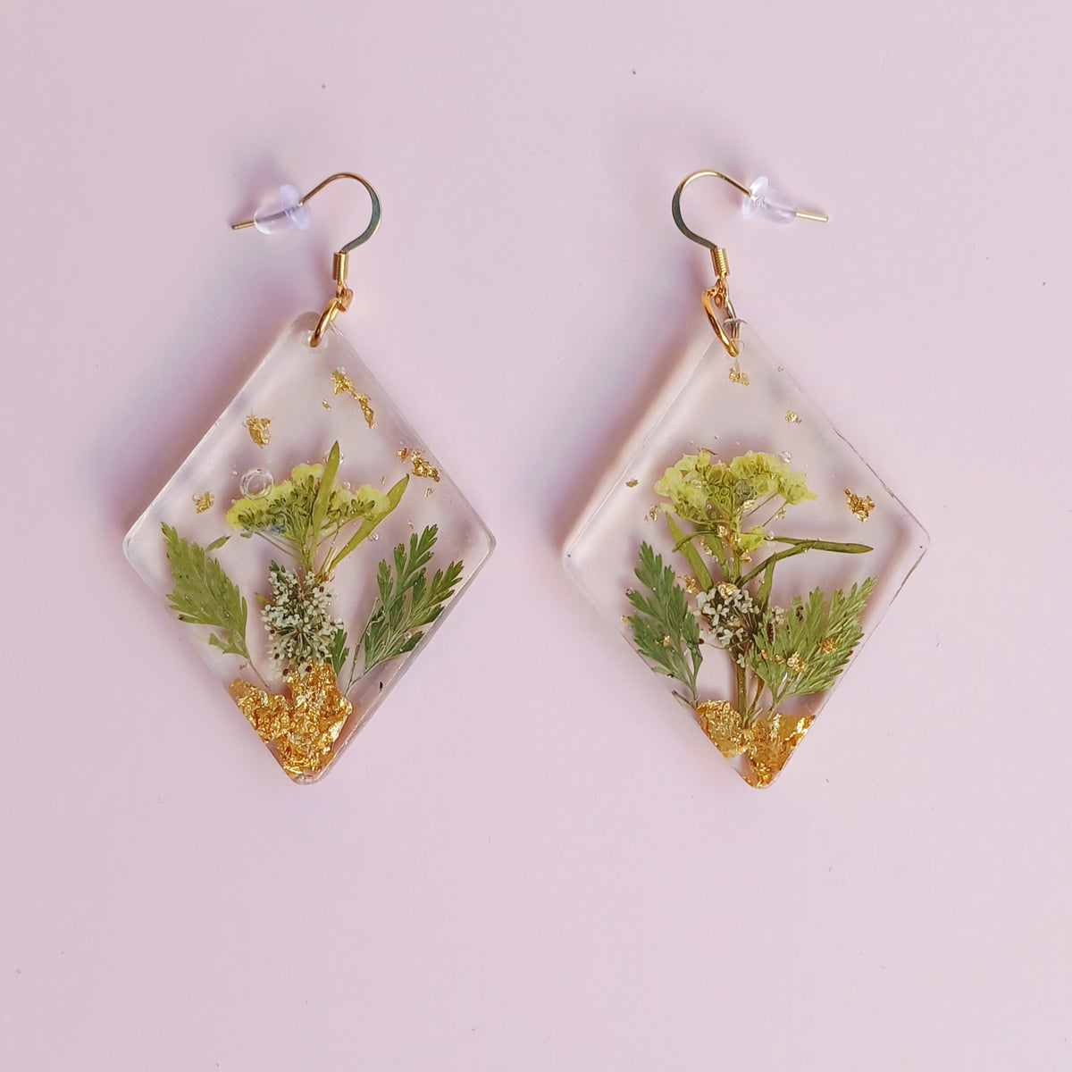 Boucles d'Oreilles Fleurs Sauvages