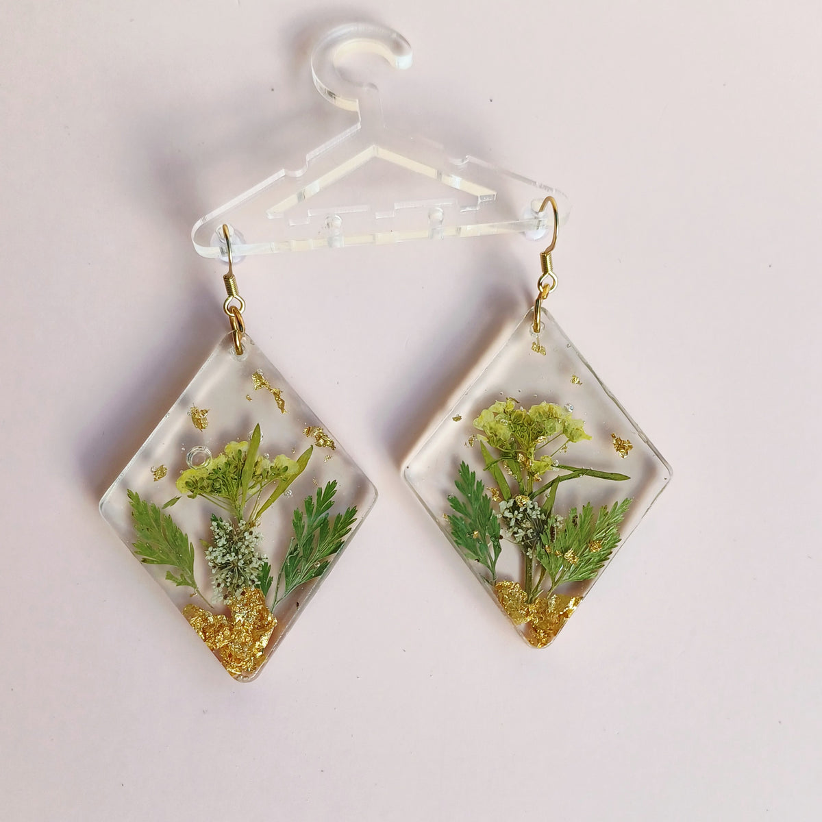 Boucles d'Oreilles Fleurs Sauvages