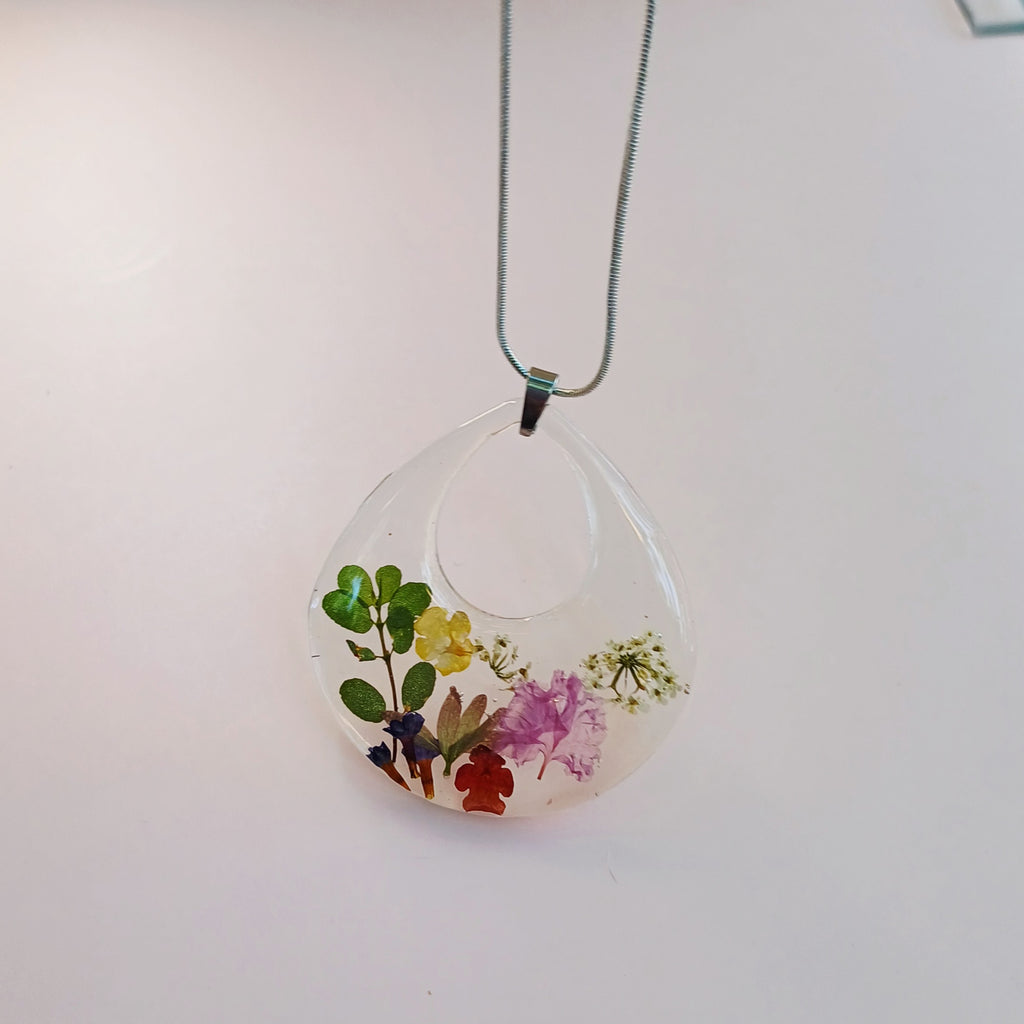 collier floral -Automne