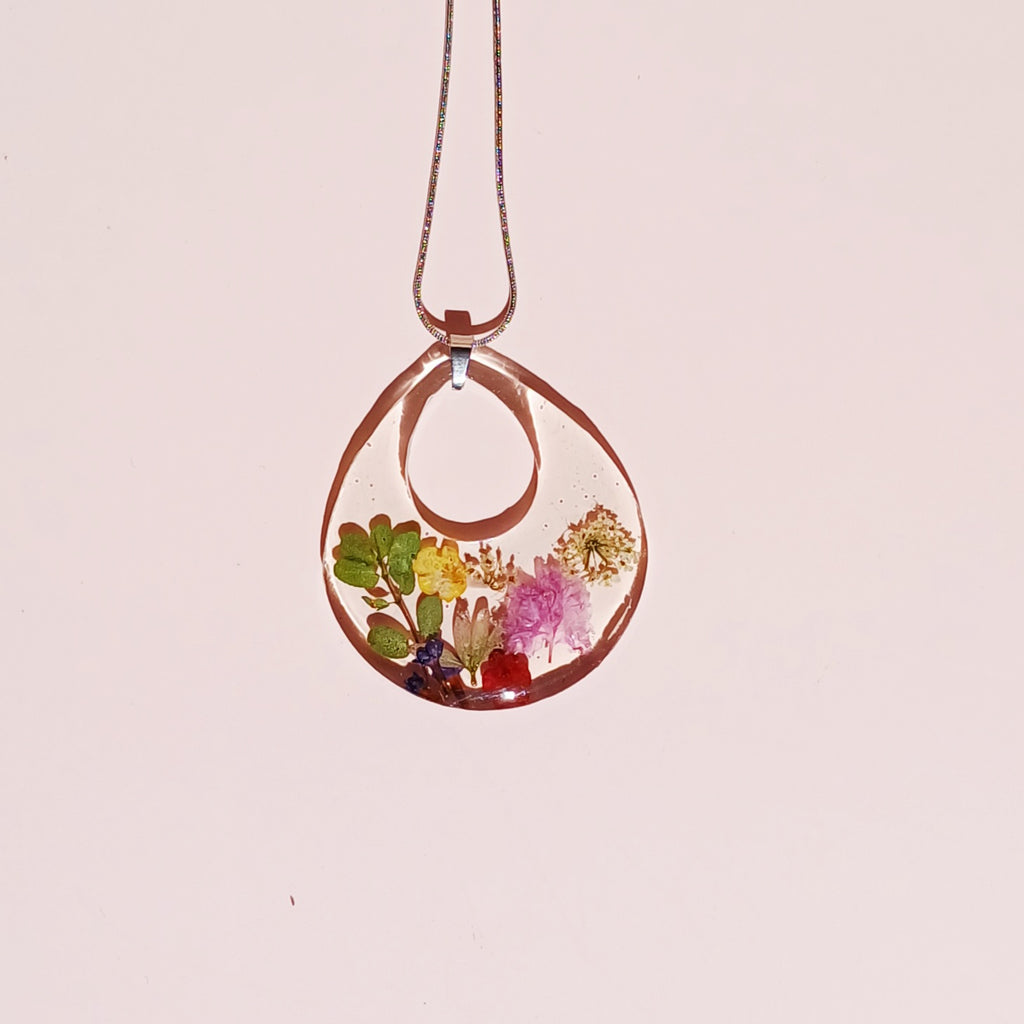 collier floral -Automne