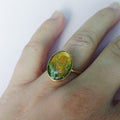 Bague ajustable mimosa
