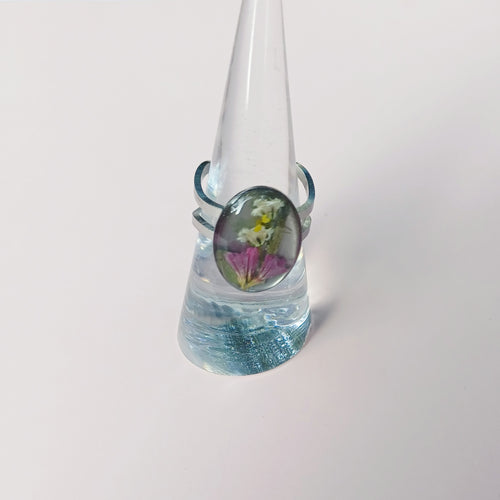 Bague Ajustable - Bouquet de Fleurs