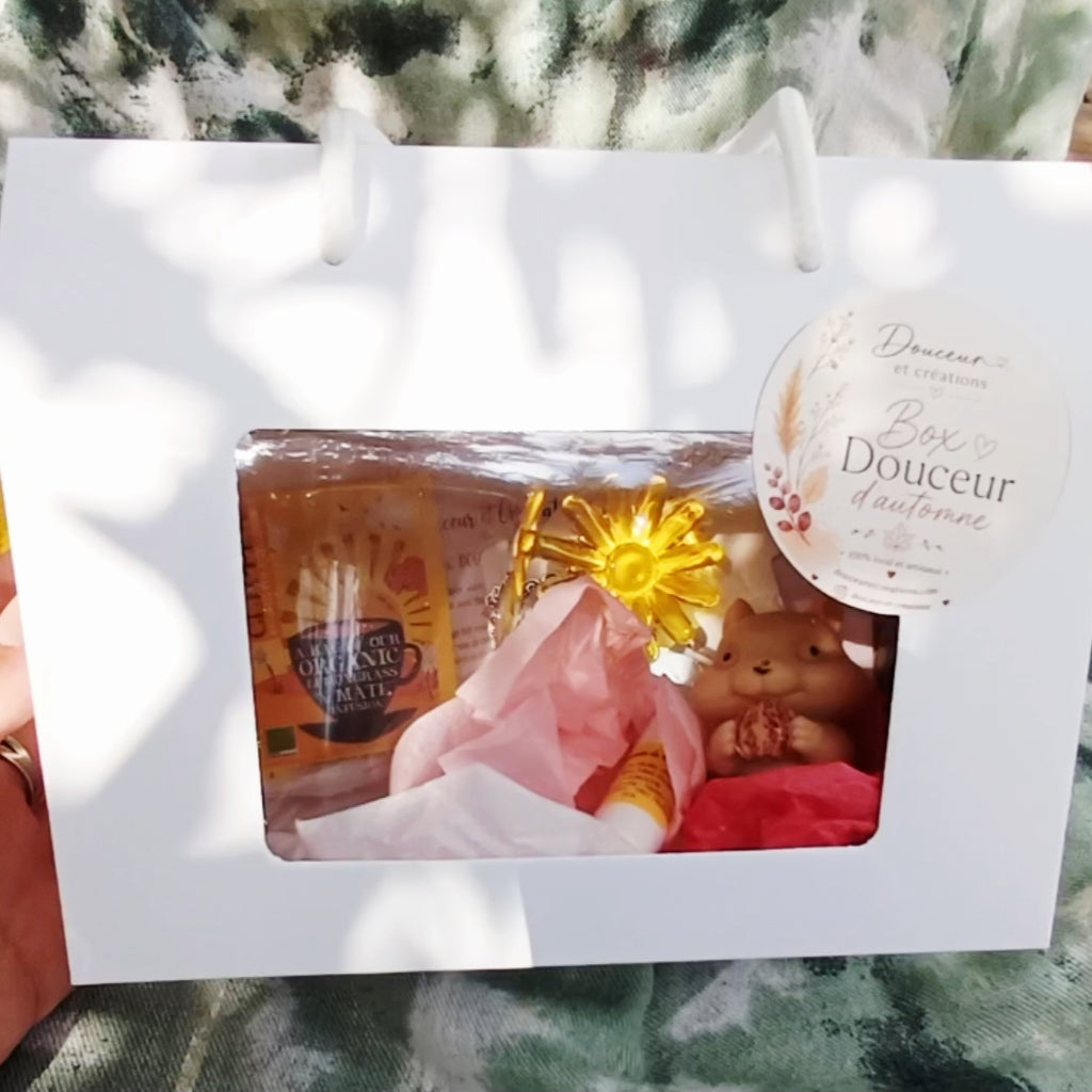 Box Douceur d'Automne – Coffret Artisanal Fait Main et Local